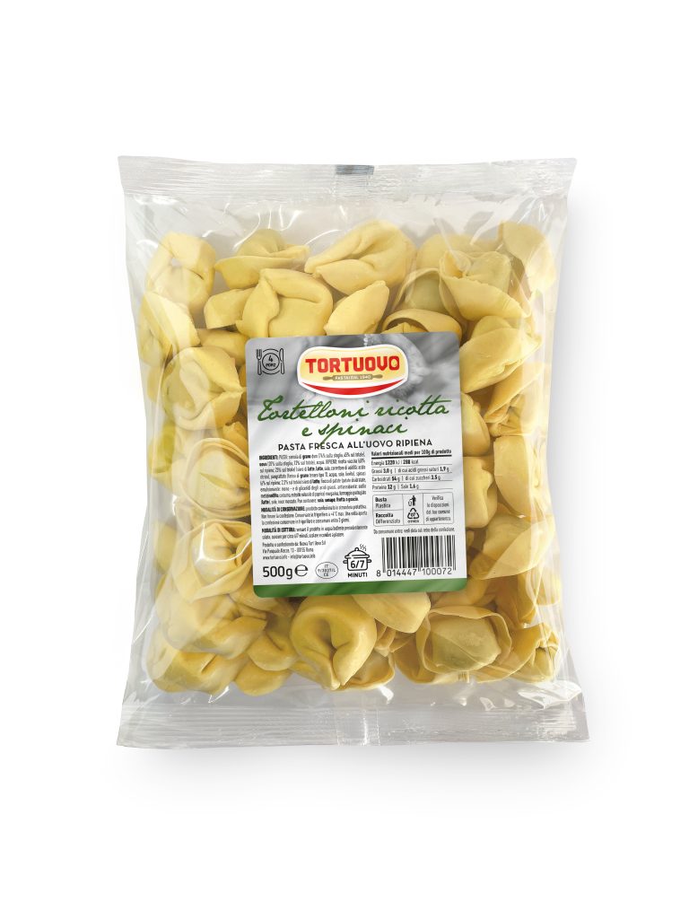 TORTELLONI RICOTTA E SPINACI